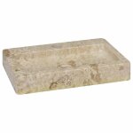 Vidaxl lavabo mural crme 38x24x6, 5 cm marbre