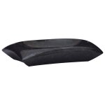 Vidaxl lavabo noir 50x35x10 cm marbre