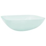 Vidaxl lavabo verre 42x42x14 cm d�poli