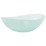Vidaxl lavabo verre tremp 54, 5x35x15, 5 cm dpoli