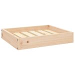 Vidaxl lit pour chien 51, 5x44x9 cm bois de pin solide