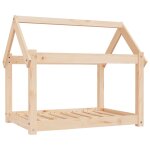 Vidaxl lit pour chien 81x60x70 cm bois de pin solide