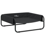 Vidaxl lit sur�lev� pour chien anthracite tissu oxford et acier