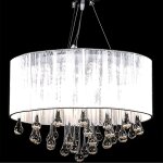 Vidaxl lustre avec 85 cristaux blanc Vidaxl lustre avec 85 cristaux blanc