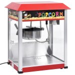 Vidaxl machine  pop - corn avec pot de cuisson en tflon 1400 w