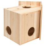 Vidaxl maison pour �cureuils bois de sapin massif 26x25x29 cm