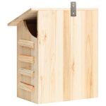 Vidaxl maison pou chauve - souris bois de sapin massif 30x20x38 cm