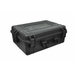 Vidaxl mallette de transport robuste noir avec mousse 35 litres