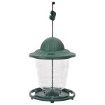 Vidaxl mangeoires pour oiseaux 3 pcs vert fonc 13x13x17 cm