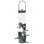 Vidaxl mangeoires pour oiseaux 3 pcs vert foncé 17x17x32 cm Vidaxl mangeoires pour oiseaux 3 pcs vert foncé 17x17x32 cm