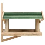 Vidaxl mangeoire � oiseaux bois de sapin 35x29, 5x21 cm