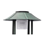 Vidaxl mangeoire  oiseaux avec lampe solaire
