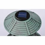Vidaxl mangeoire � oiseaux avec lampe solaire