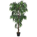 Vidaxl manguier artificiel 1050 feuilles 200 cm vert