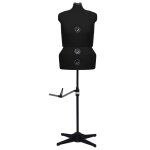 Vidaxl mannequin de robe ajustable pour femme noir l taille 44 - 50 Vidaxl mannequin de robe ajustable pour femme noir l taille 44 - 50