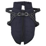 Vidaxl manteau pour chiens avec harnais imperm�able r�fl�chissant l28