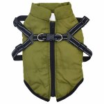 Vidaxl manteau pour chiens avec harnais imperm�able r�fl�chissant l32