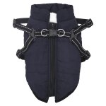Vidaxl manteau pour chiens avec harnais imperm�able r�fl�chissant l32
