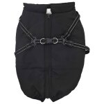 Vidaxl manteau pour chiens avec harnais imperm�able r�fl�chissant l44