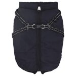 Vidaxl manteau pour chiens avec harnais impermable rflchissant l48