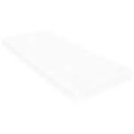 Vidaxl matelas 100x200 cm 7 zones mousse pu 10 cm h2 h3