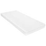 Vidaxl matelas 90x200 cm 7 zones mousse pu 10 cm h2 h3