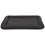 Vidaxl matelas pour chiens taille l noir