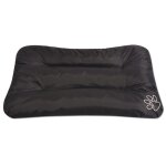 Vidaxl matelas pour chiens taille xxl noir