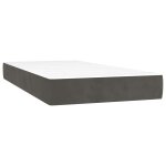 Vidaxl matelas de lit � ressorts ensach�s fermet� moyenne 90x210x20 cm velours