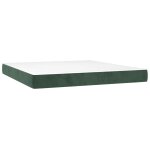 Vidaxl matelas de lit à ressorts ensachés vert foncé 180x200x20 cm Vidaxl matelas de lit à ressorts ensachés vert foncé 180x200x20 cm