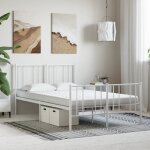 Vidaxl matelas en mousse blanc 120x210 cm 7 zones duret 20 ild