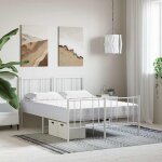 Vidaxl matelas en mousse blanc 120x210 cm duret h2 h3