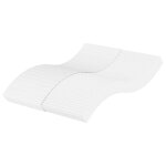Vidaxl matelas en mousse blanc 120x220 cm duret� h2 h3
