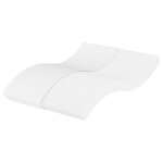 Vidaxl matelas en mousse blanc 140x190 cm duret� h2 h3