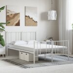 Vidaxl matelas en mousse blanc 140x220 cm 7 zones duret� 20 ild