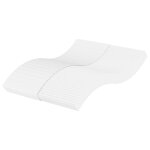 Vidaxl matelas en mousse blanc 140x220 cm duret� h2 h3