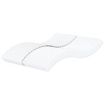 Vidaxl matelas en mousse blanc 180x200 cm duret� h2 h3