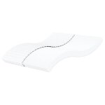Vidaxl matelas en mousse blanc 200x200 cm duret� h2 h3