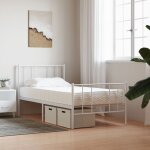 Vidaxl matelas en mousse blanc 80x210 cm duret� h2 h3