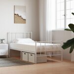 Vidaxl matelas en mousse blanc 90x200 cm duret h2 h3