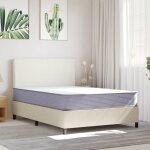 Vidaxl matelas en mousse moyennement doux 140x190 cm