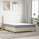 Vidaxl matelas en mousse moyennement doux 160x200 cm