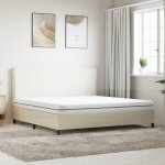 Vidaxl matelas en mousse moyennement doux 180x200 cm