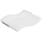 Vidaxl matelas en mousse moyennement doux 200x200 cm