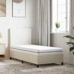 Vidaxl matelas en mousse moyennement doux 90x200 cm