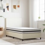 Vidaxl matelas � ressorts bonnell moyen 100x200 cm
