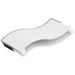 Vidaxl matelas � ressorts moyen 80 x 200 cm 23 cm blanc