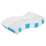 Vidaxl matelas � ressorts ensach�s duret� moyenne 120x200 cm