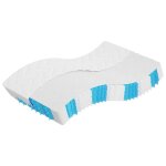 Vidaxl matelas � ressorts ensach�s duret� moyenne 140x200 cm