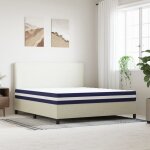 Vidaxl matelas  ressorts ensachs duret moyenne 180x200 cm
